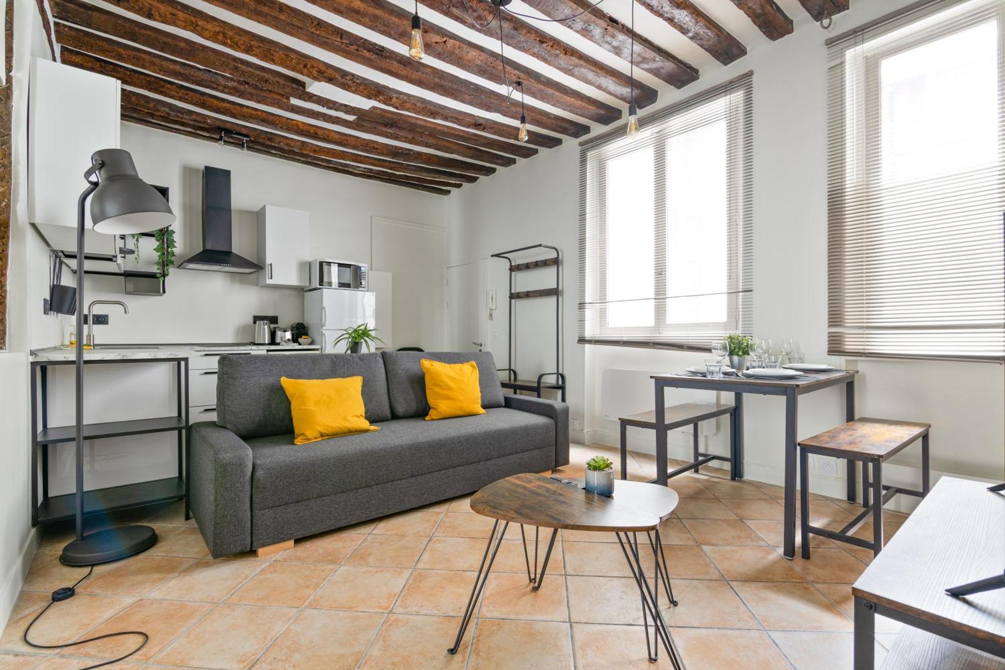Appartement Heart Of - 1br - 4p - Le Marais 7 Free Netflix *