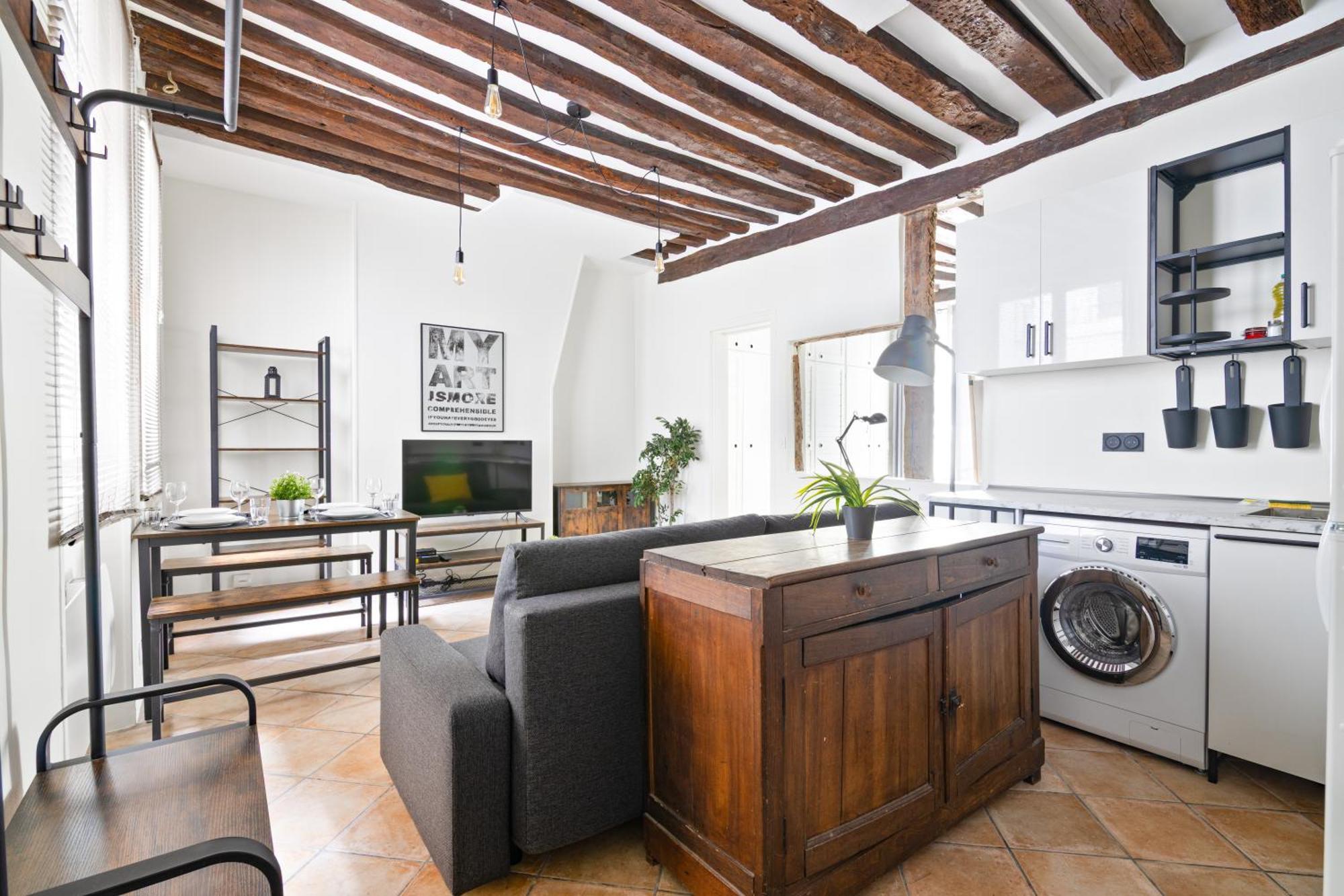 Appartement Heart Of - 1br - 4p - Le Marais 7 Free Netflix *
